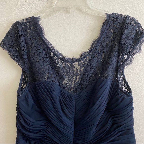 Adrianna Pappell Formal Dress Navy - Picture 3 of 8
